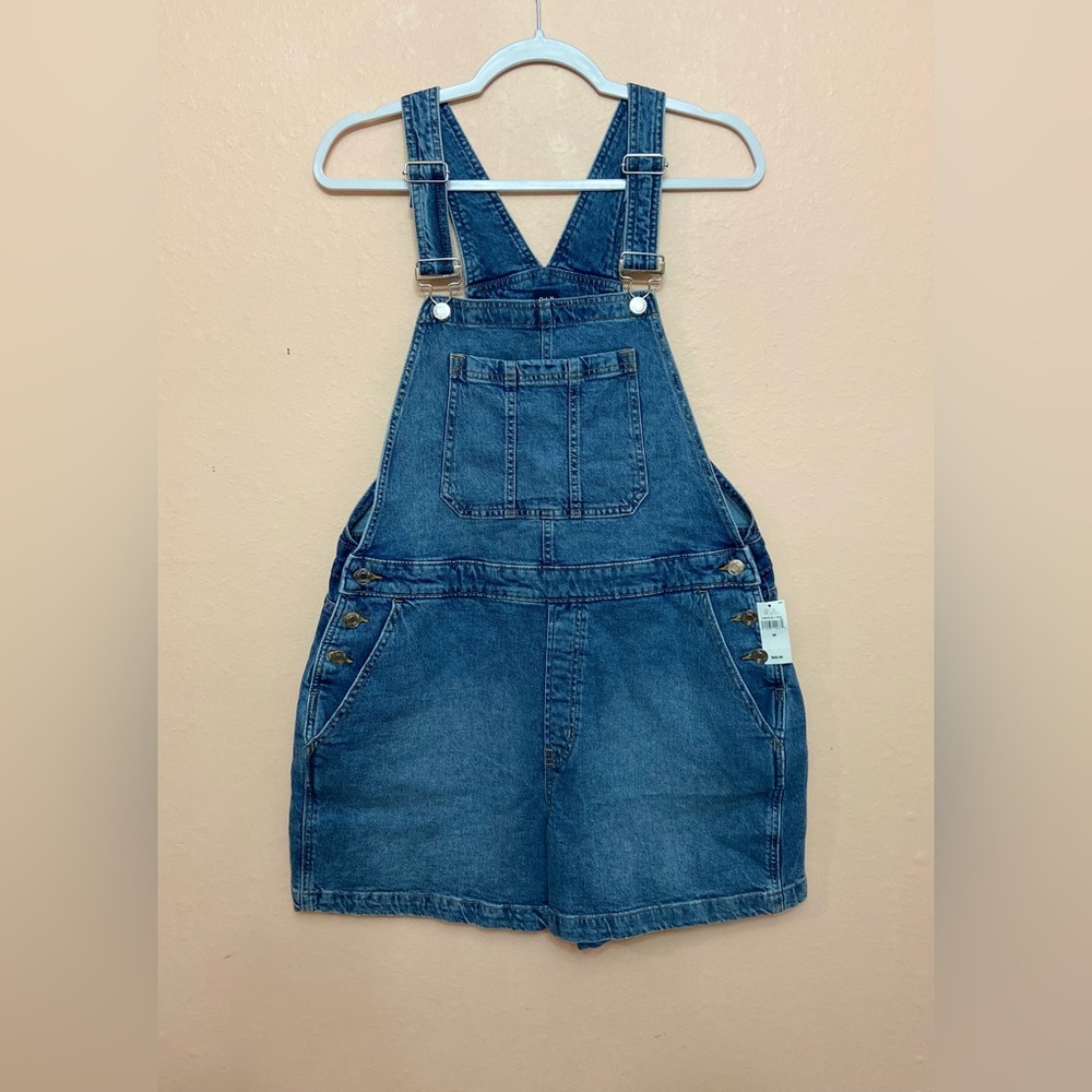 GAP Factory Denim Shortalls - Picture 3 of 7